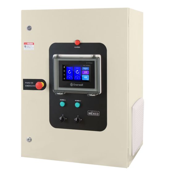 Tablero con variador por motobomba para el suministro de presión constante