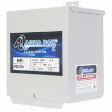 Caja de control para motor sumergible AQUAPAK monofásico